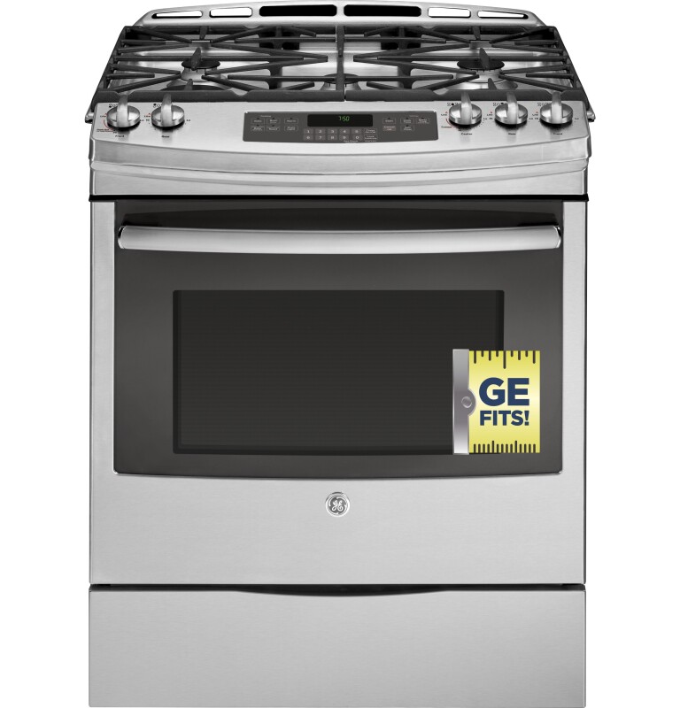 30" Slide-In Front Control Gas Range JGS750SEFSS