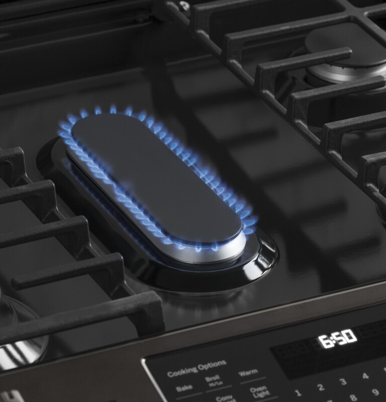 30" Slide-In Front-Control Convection Gas Range JGS760BELTS