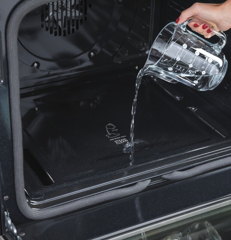 30" Slide-In Front-Control Convection Gas Range JGS760EELES