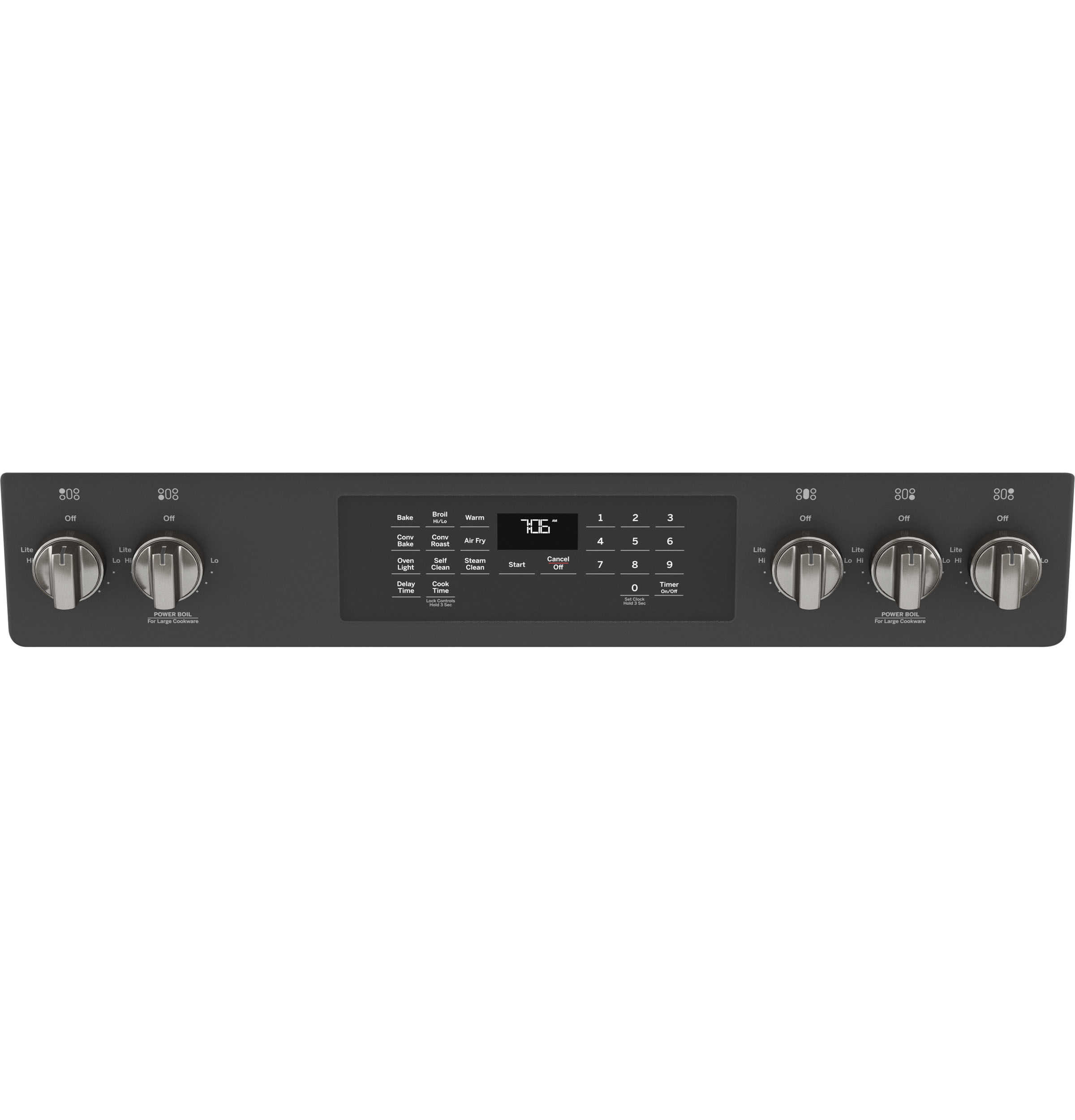 30" Slide-In Front-Control Convection Gas Range with No Preheat Air Fry JGS760FPDS