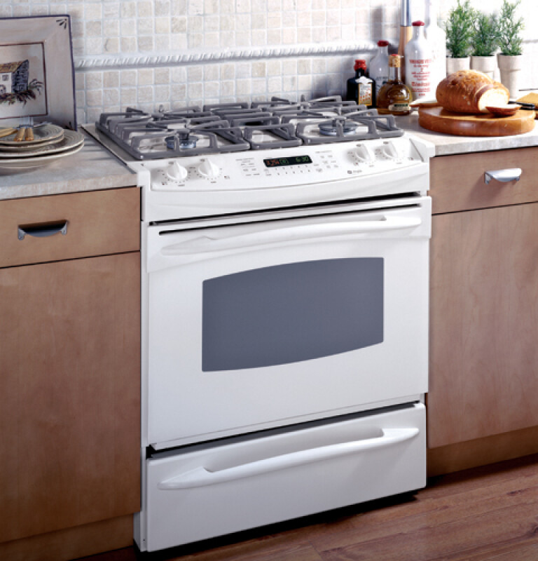 30" Slide-In Gas Range JGS968THWW