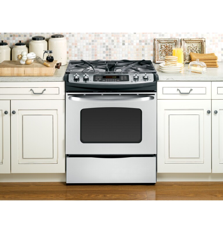 30" Slide-In Gas Range JGSP42SETSS