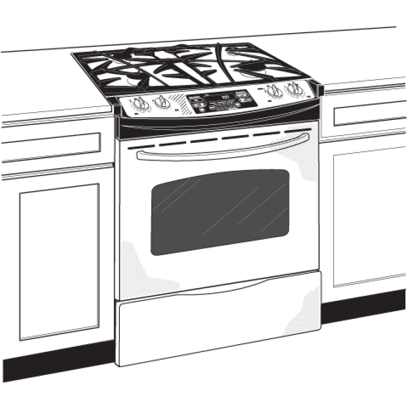 30" Slide-In Gas Range JGSP42SETSS