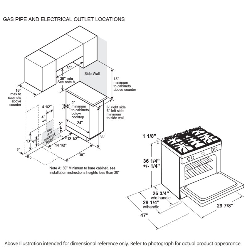 30" Slide-In Front Control Gas Range JGSS66EELES