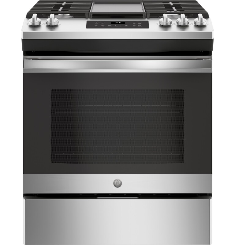 GE 30" Slide-In Front Control Gas Range Other JGSS66SELSS Picture 1