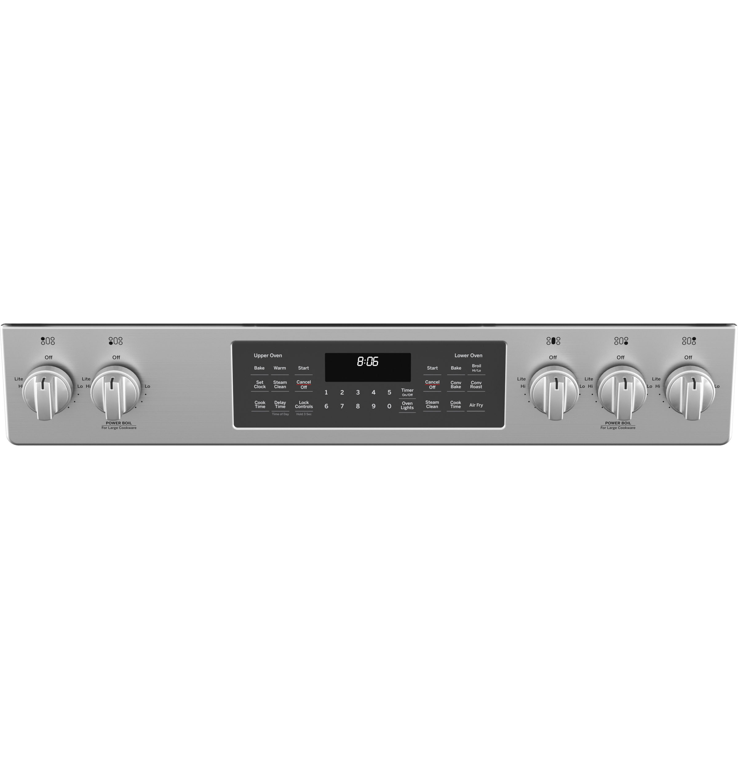 30" Slide-In Front Control Gas Double Oven Range JGSS86SPSS