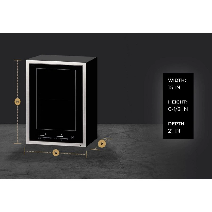 Custom 15" Induction Cooktop JIC4715GS