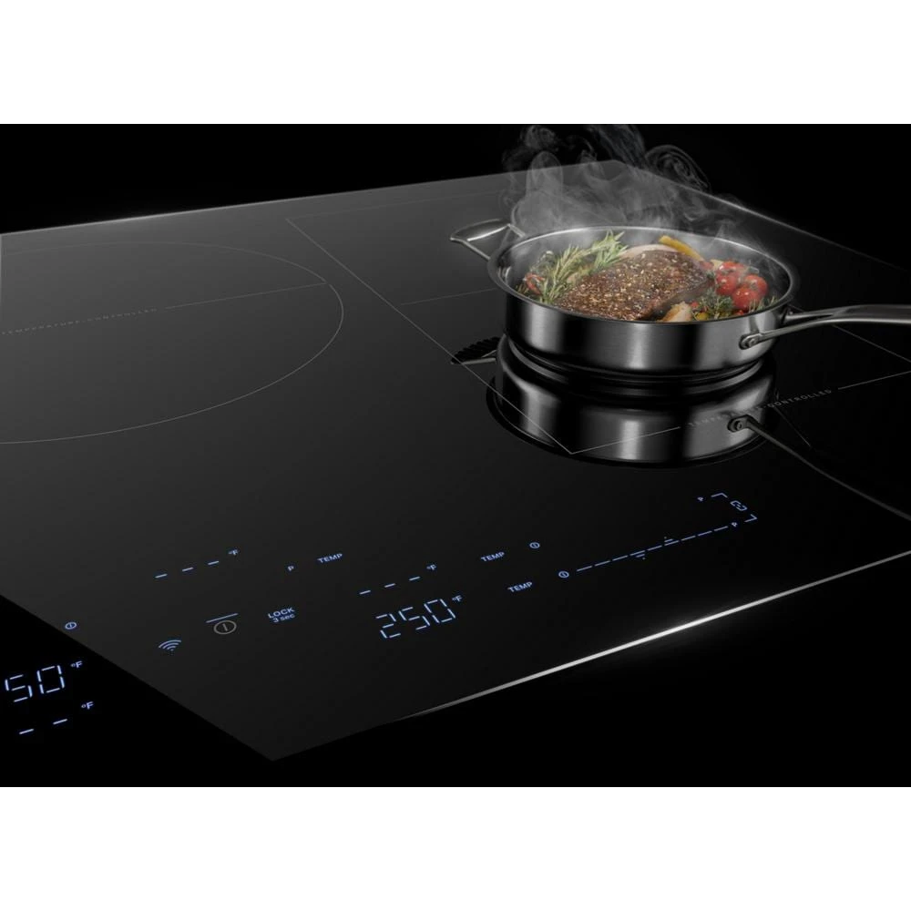 36" Oblivion Smart Induction Cooktop with Temperature-Controlled Cooking JICT736SB