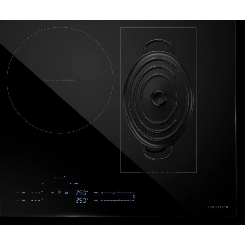 36" Oblivion Smart Induction Cooktop with Temperature-Controlled Cooking JICT736SB