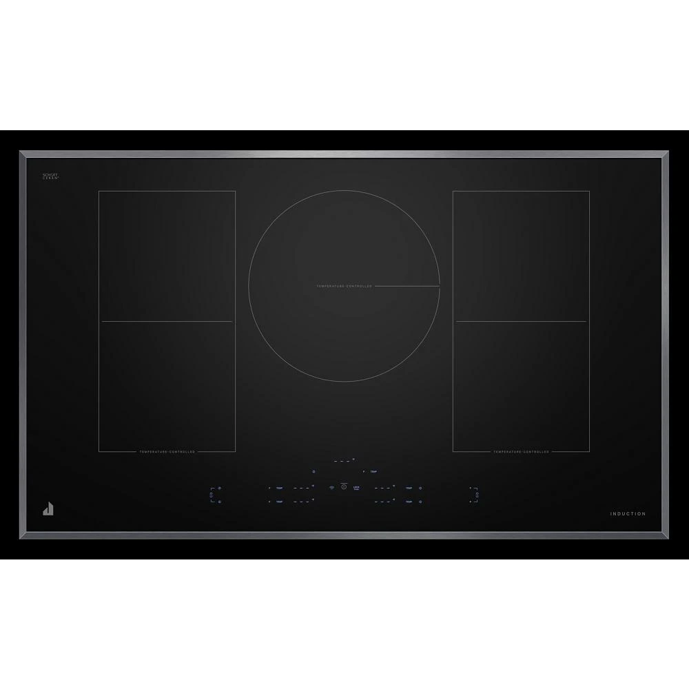 36" Oblivion Smart Induction Cooktop with Temperature-Controlled Cooking JICT736SB