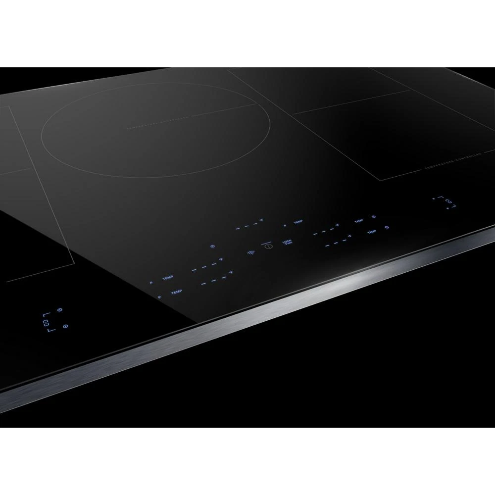 36" Lustre Smart Induction Cooktop with Temperature-Controlled Cooking JICT736SS
