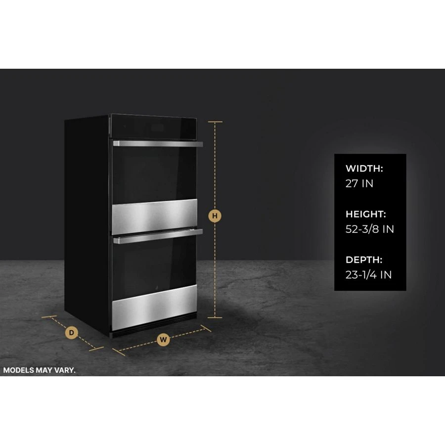 Noir™ 27" Double Wall Oven JJW2827LM