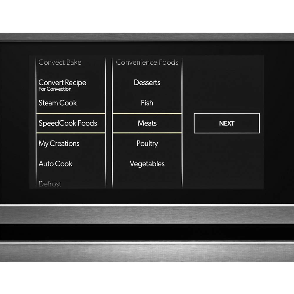 NOIR 30" Single Wall Oven with V2™ Vertical Dual-Fan Convection JJW3430LM