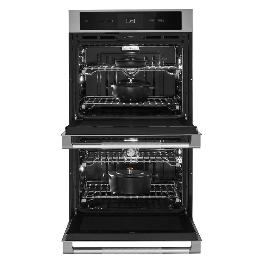 RISE 30" Double Wall Oven with V2™ Vertical Dual-Fan Convection JJW3830LL