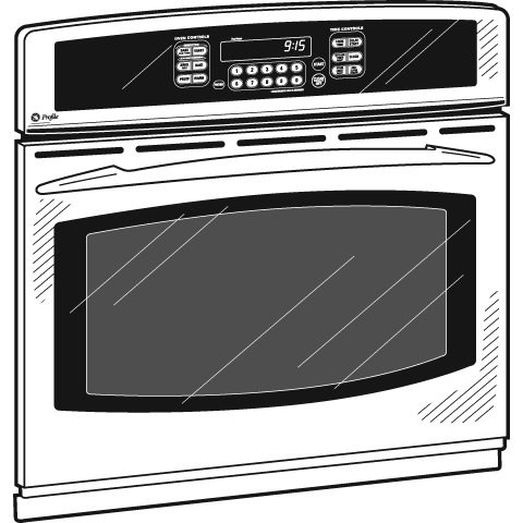 27" Built-In Single Convection Wall Oven JK915SKSS