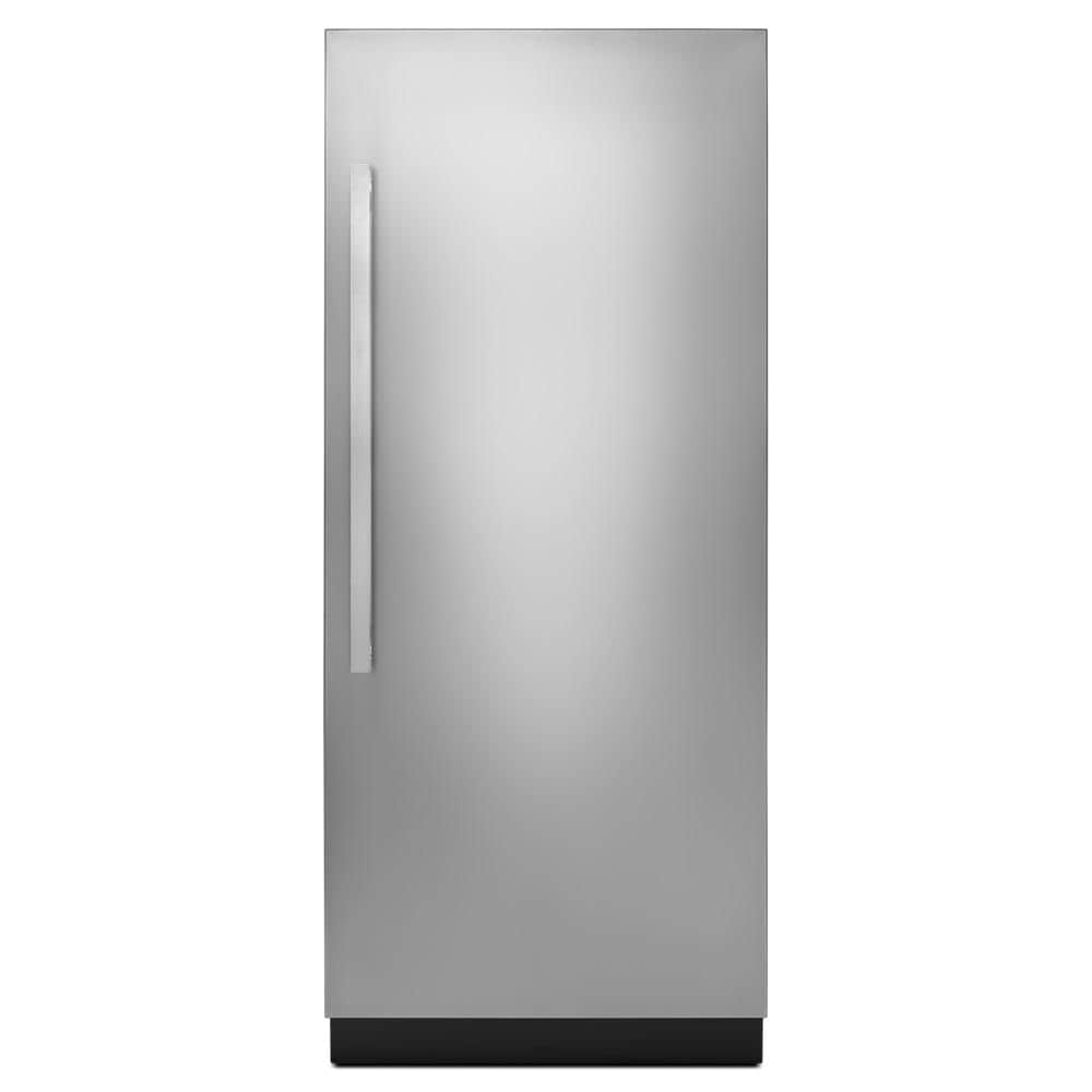 JennAir 36" Built-In Column Refrigerator with NOIR Panel Kit, Right Swing Stainless Steel JKCPR361GM Picture 1