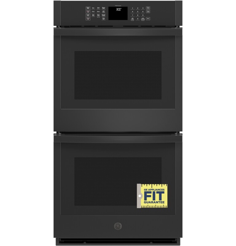 GE 27" Smart Built-In Double Wall Oven Black JKD3000DNBB Picture 1