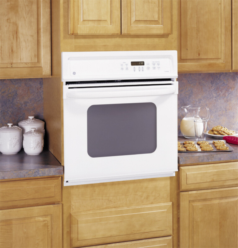 GE 27" Built-In Single Wall Oven White JKP15WDWW Picture 1
