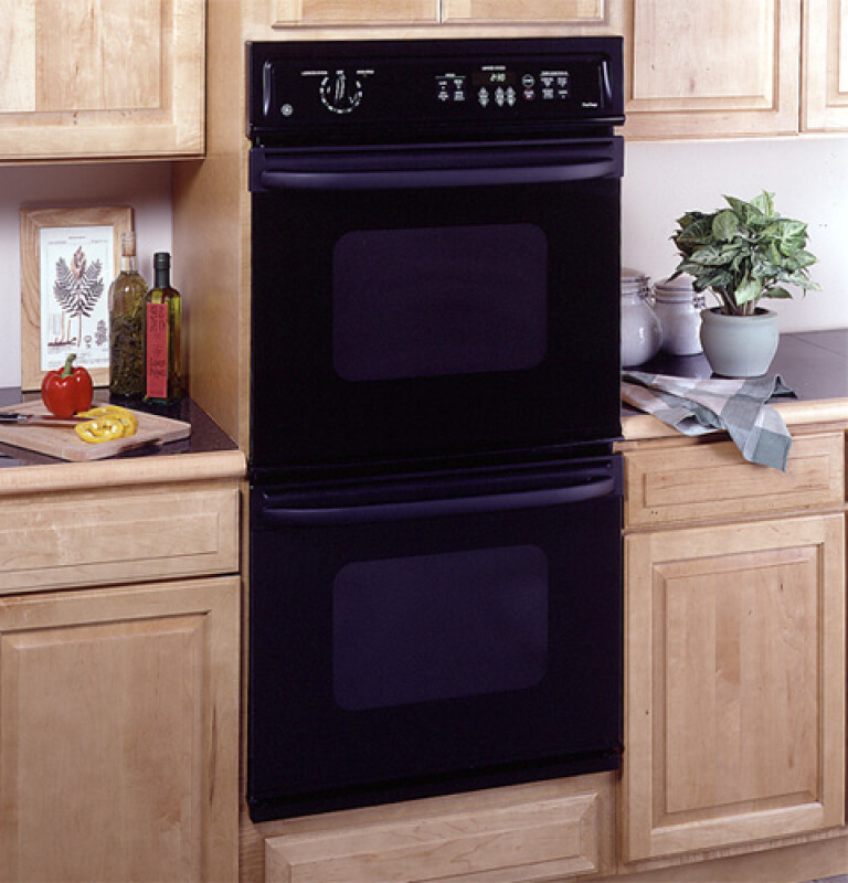 27" Electric Double Wall Oven with Self-Cleaning Upper Oven and Standard Clean Lower Oven JKP27BABB