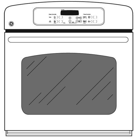 27" Built-In Single Wall Oven JKP30CMCC