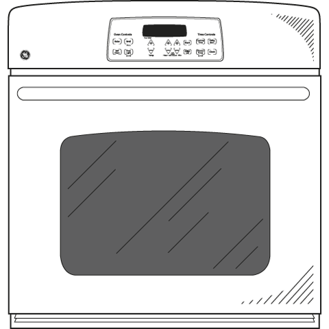 27" Built-In Single Wall Oven JKP30DPWW
