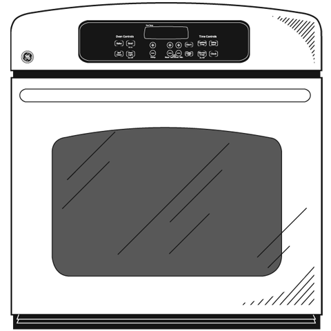 27" Built-In Single Wall Oven JKP30SMSS