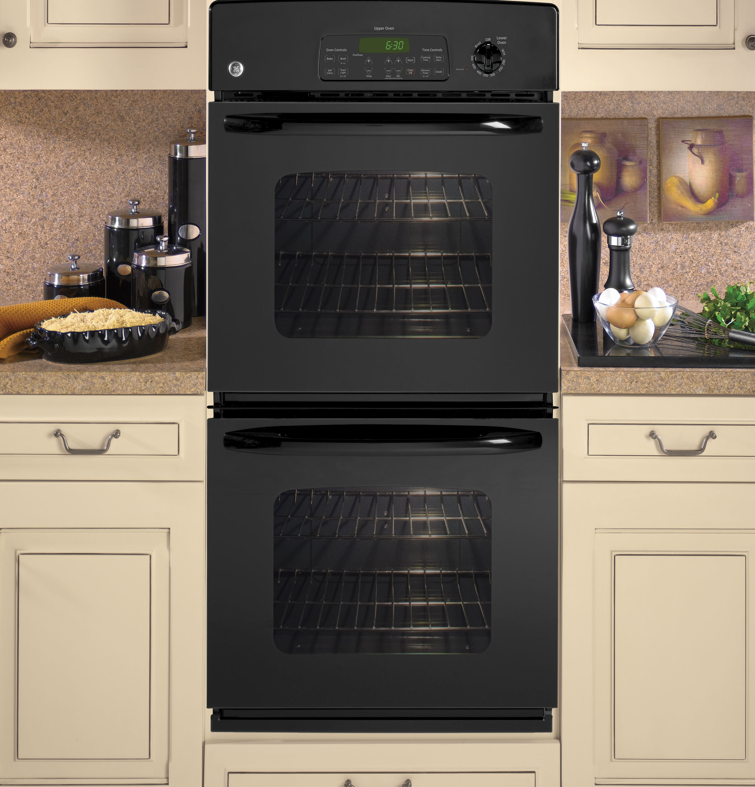 27" Built-In Double Wall Oven JKP35DPBB