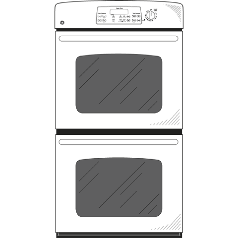 27" Built-In Double Wall Oven JKP35SPSS