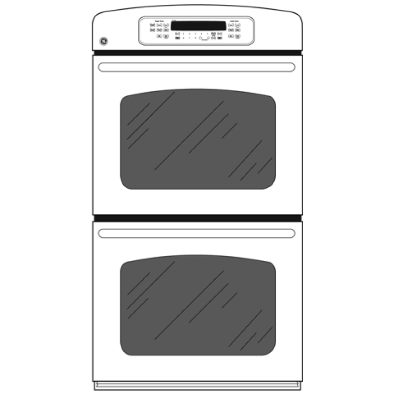 27" Built-In Convection/Thermal Wall Oven JKP75WMWW