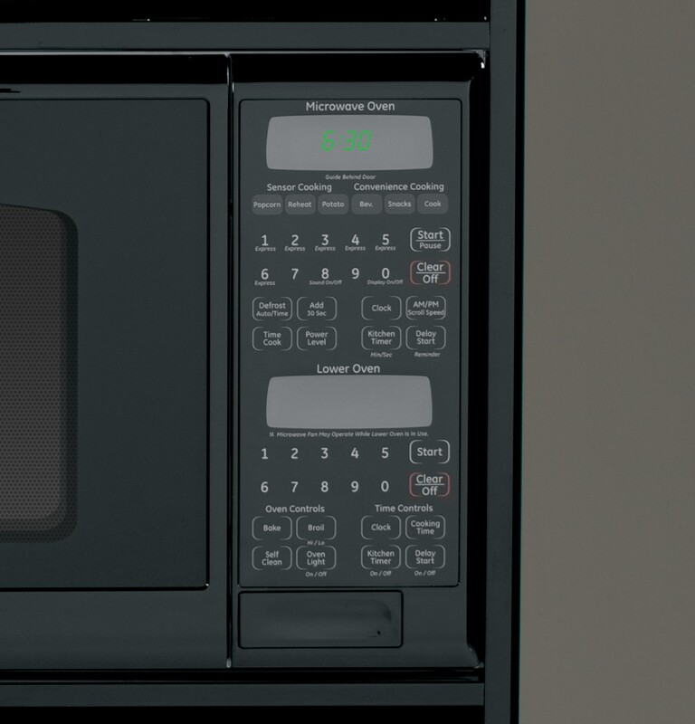 27" Built-In Double Microwave/Thermal Wall Oven JKP90DPBB