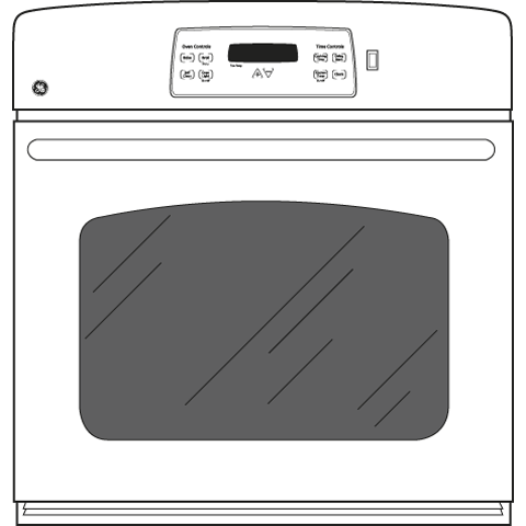27" Built-In Single Wall Oven JKS10DPBB