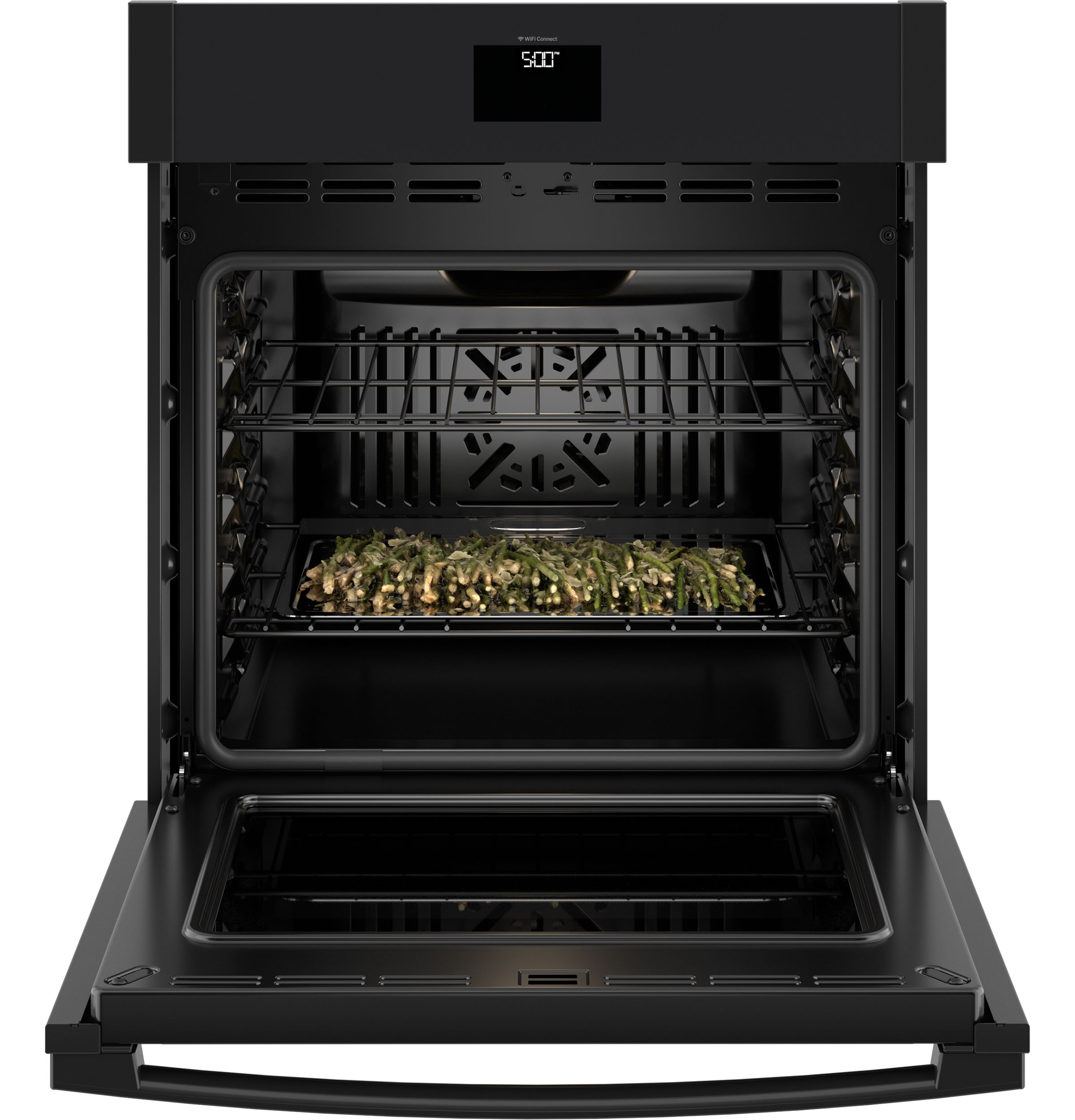 27" Smart Built-In Convection Single Wall Oven with No Preheat Air Fry JKS5000DVBB