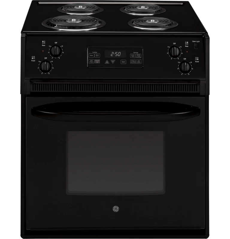 GE 27" Drop-In Electric Range Black JM250DTBB Picture 1