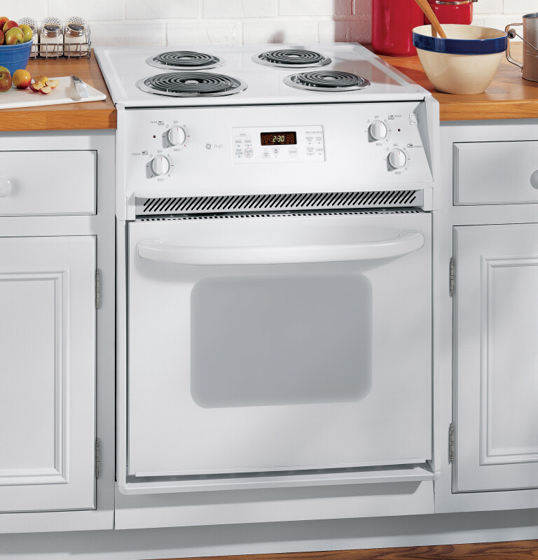 27" Drop-In Electric Range JMP31WCWW