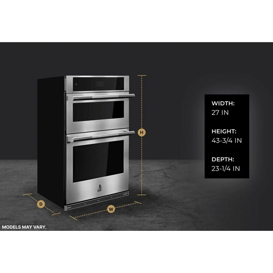 Rise™ 27" Combination Microwave/wall Oven JMW2427LL