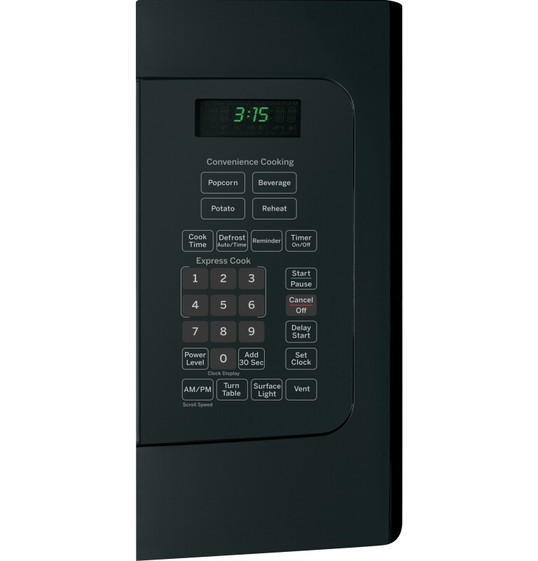 1.5 Cu. Ft. Over-the-Range Microwave Oven with Recirculating Venting JNM3151DFBB