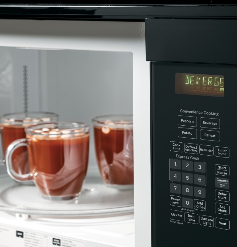 1.5 Cu. Ft. Over-the-Range Microwave Oven with Recirculating Venting JNM3151DFBB