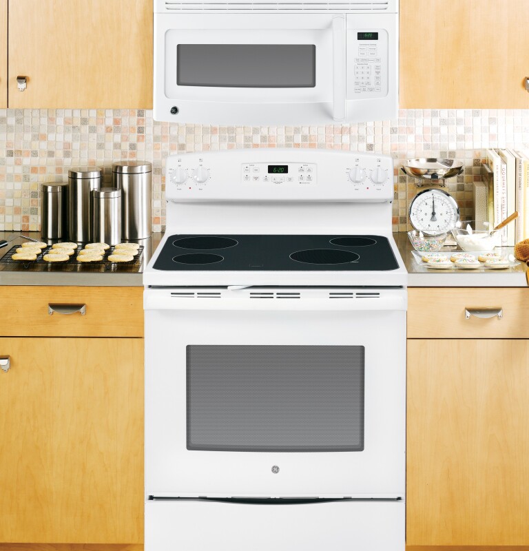 1.5 Cu. Ft. Over-the-Range Microwave Oven with Recirculating Venting JNM3151DFWW