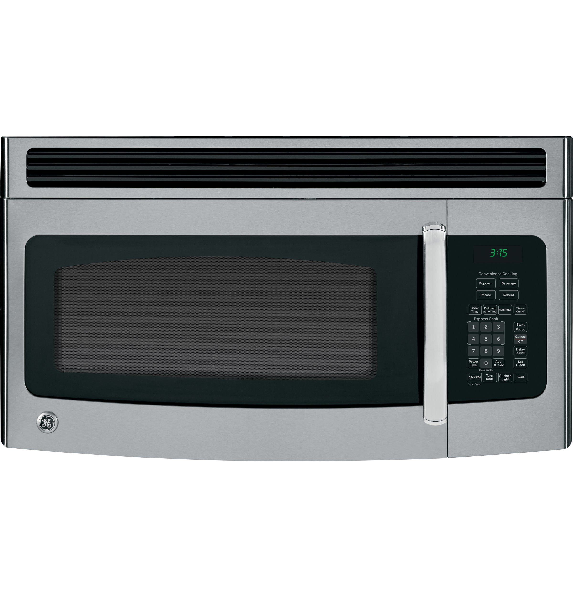 1.5 Cu. Ft. Over-the-Range Microwave Oven with Recirculating Venting JNM3151RFSS