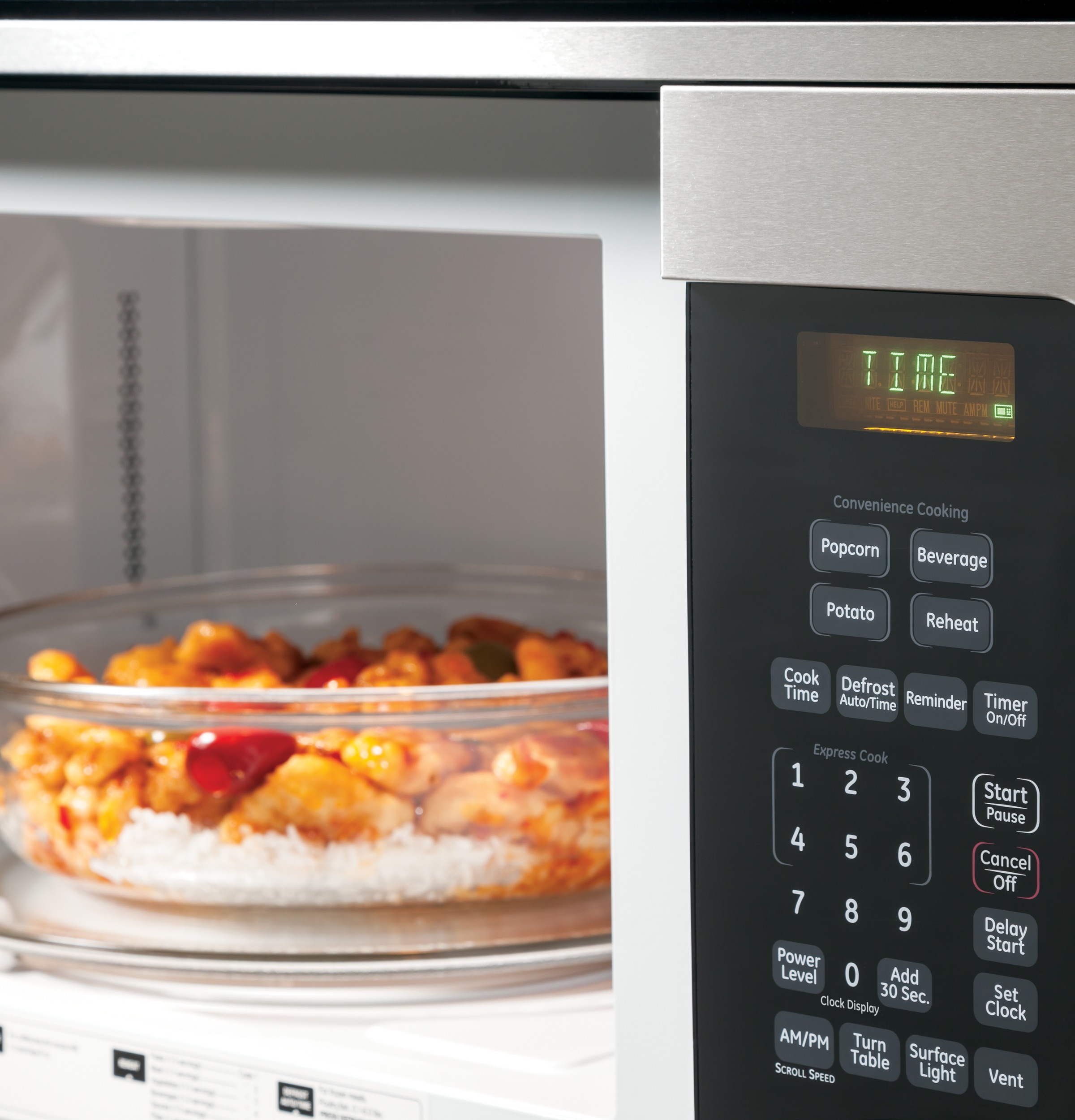1.5 Cu. Ft. Over-the-Range Microwave Oven with Recirculating Venting JNM3151RFSS