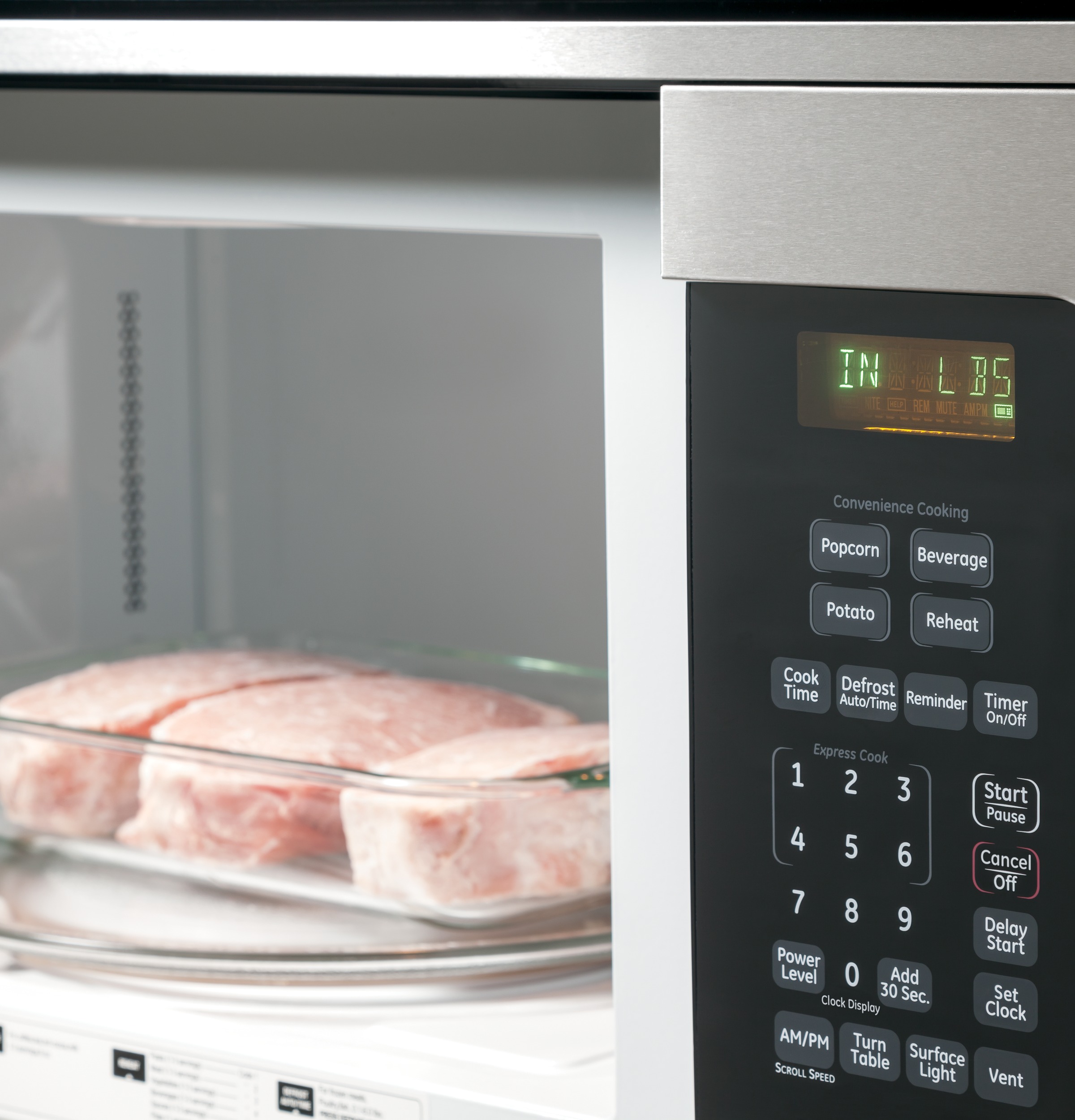 1.5 Cu. Ft. Over-the-Range Microwave Oven with Recirculating Venting JNM3151RFSS