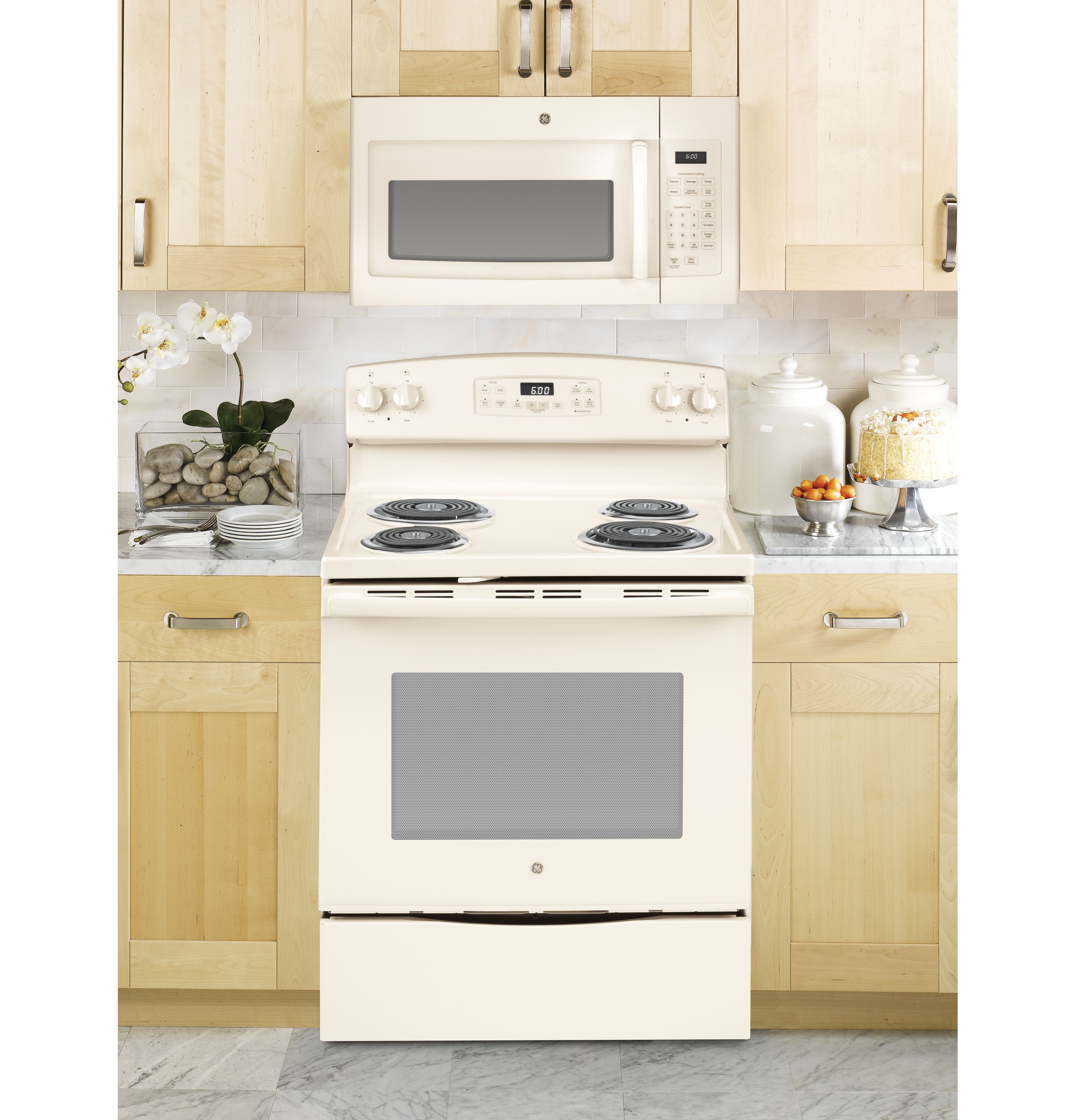 1.6 Cu. Ft. Over-the-Range Microwave Oven with Recirculating Venting JNM3161DFCC