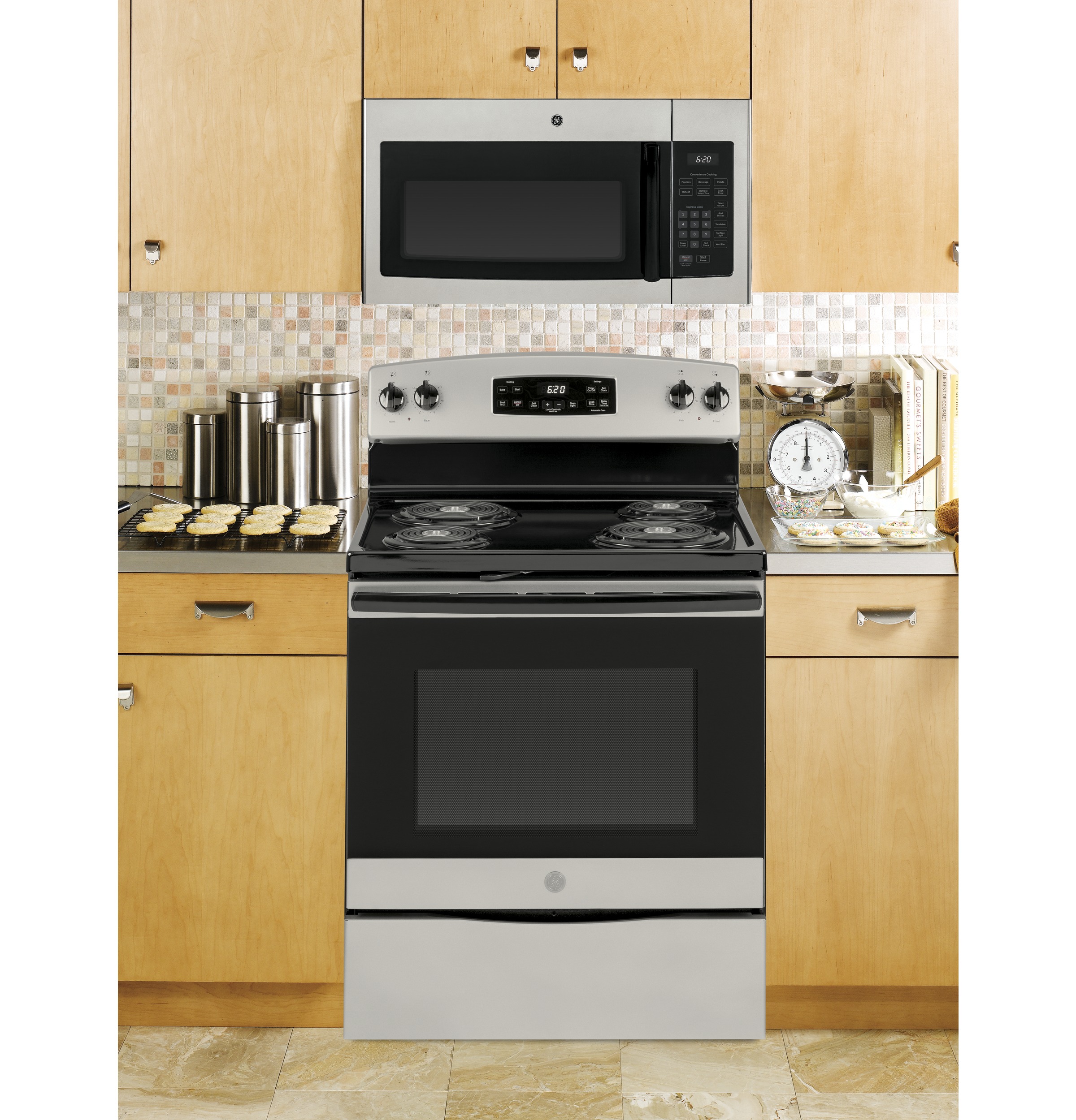 1.6 Cu. Ft. Over-the-Range Microwave Oven with Recirculating Venting JNM3161MFSA