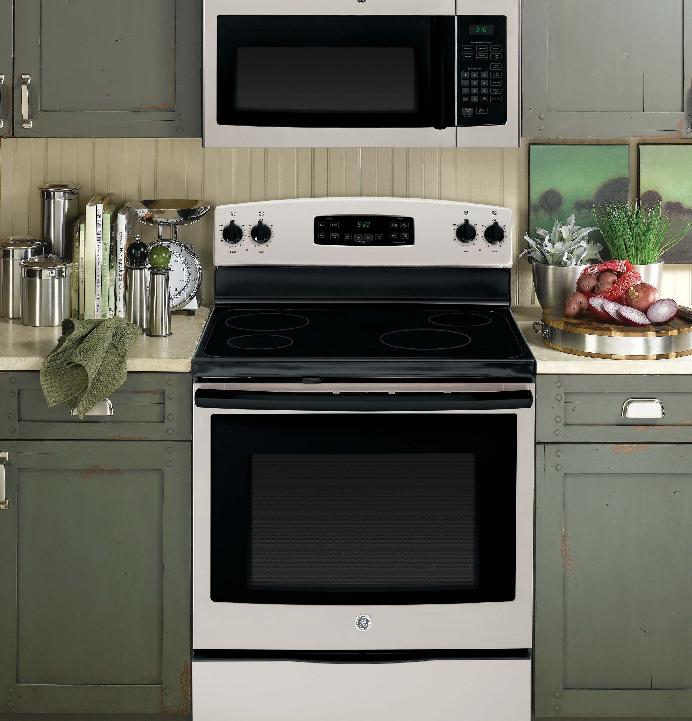 1.6 Cu. Ft. Over-the-Range Microwave Oven with Recirculating Venting JNM3161MFSA