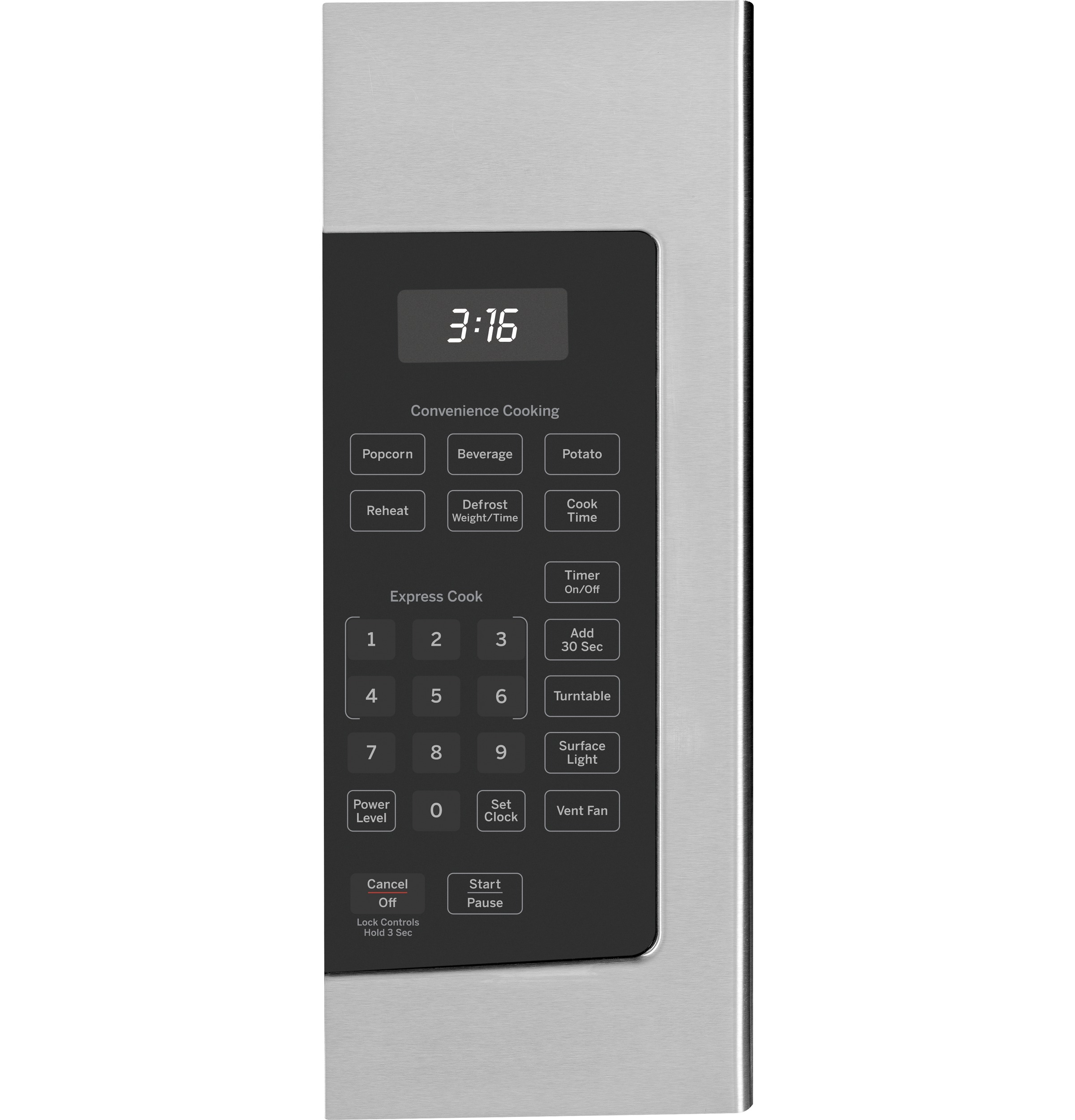 1.6 Cu. Ft. Over-the-Range Microwave Oven with Recirculating Venting JNM3161RFSS