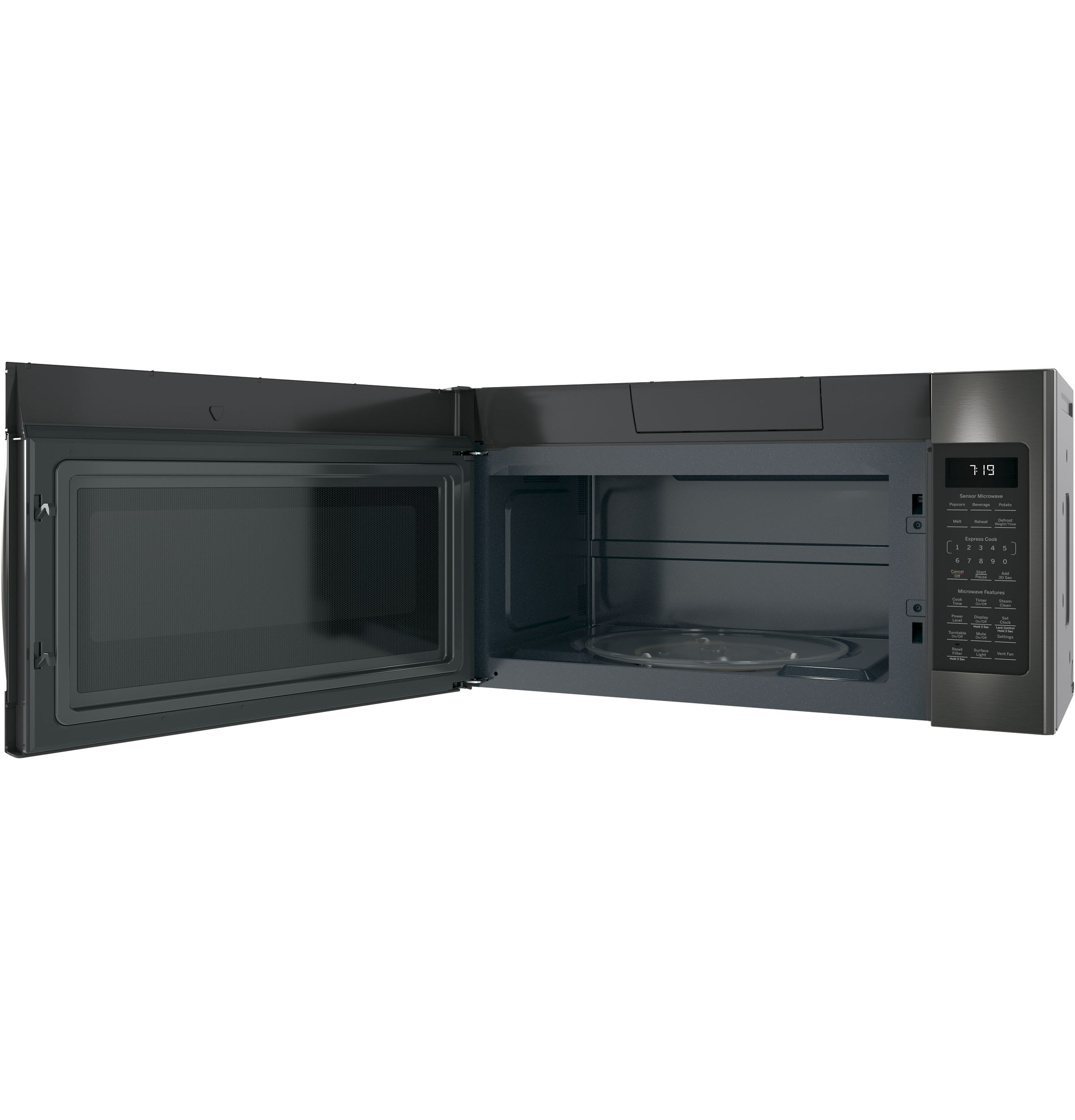 1.9 Cu. Ft. Over-the-Range Sensor Microwave Oven with Recirculating Venting JNM7196BLTS