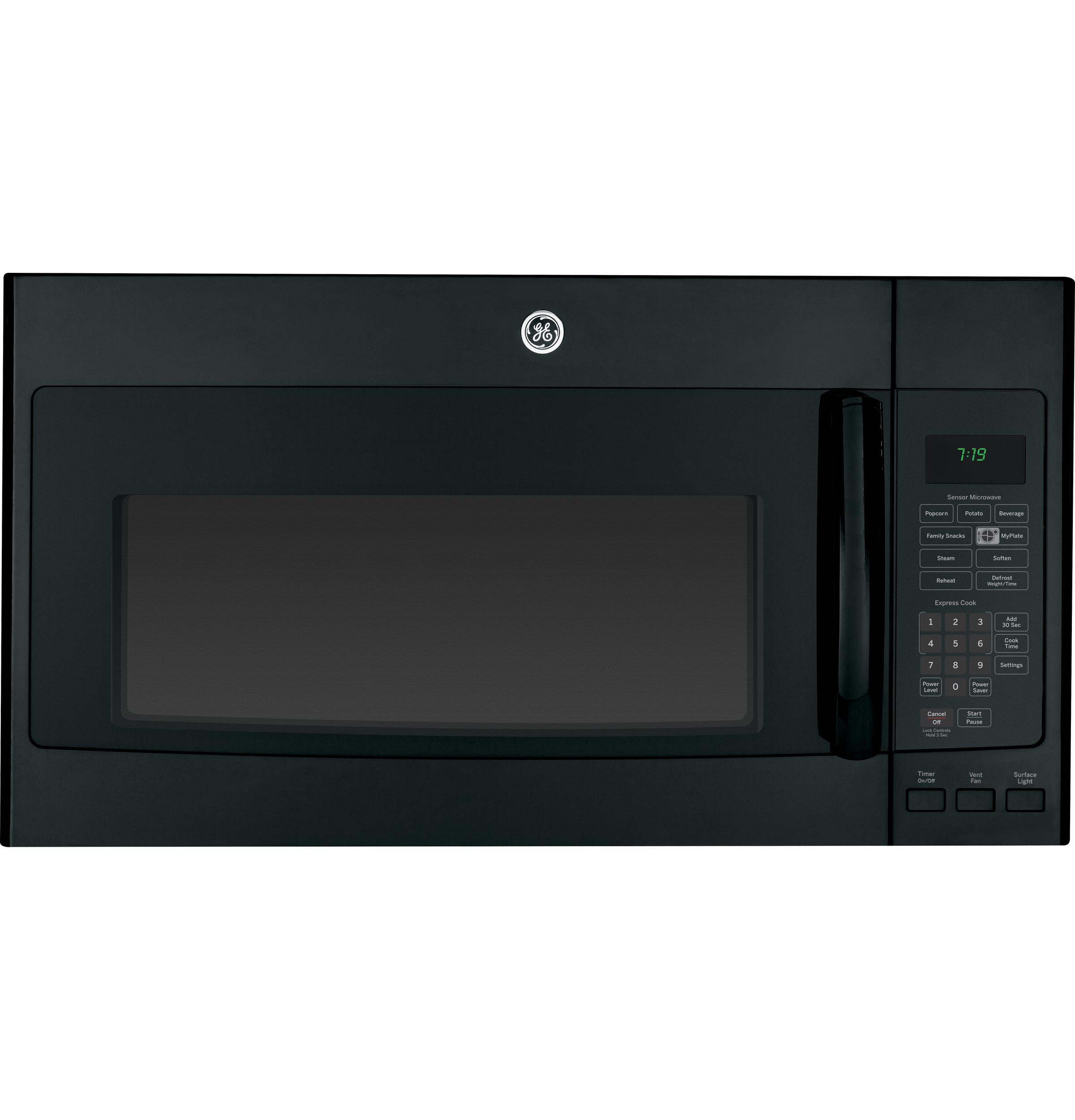 Series 1.9 Cu. Ft. Over-the-Range Sensor Microwave Oven with Recirculating Venting JNM7196DFBB