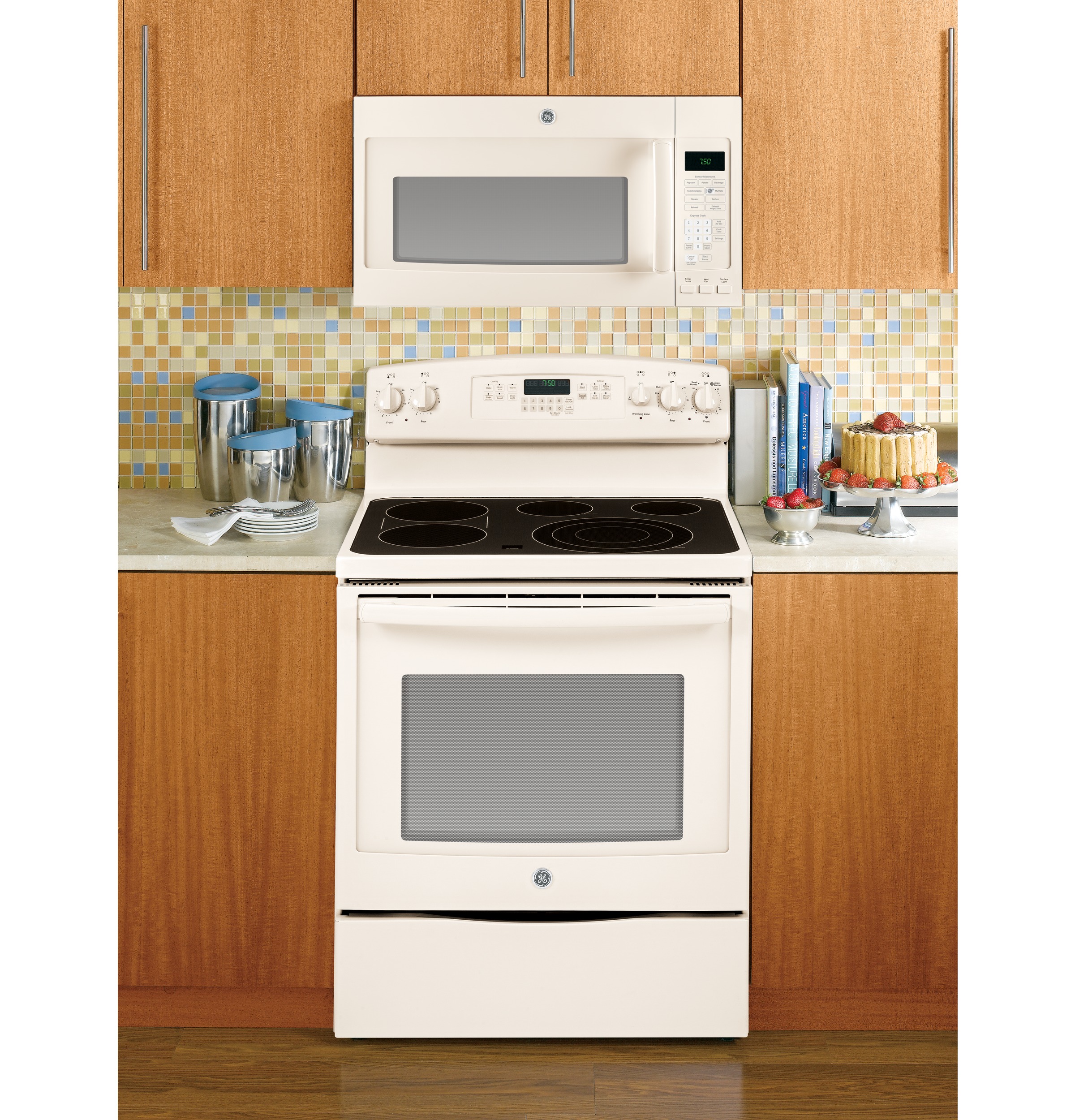 Series 1.9 Cu. Ft. Over-the-Range Sensor Microwave Oven with Recirculating Venting JNM7196DFCC