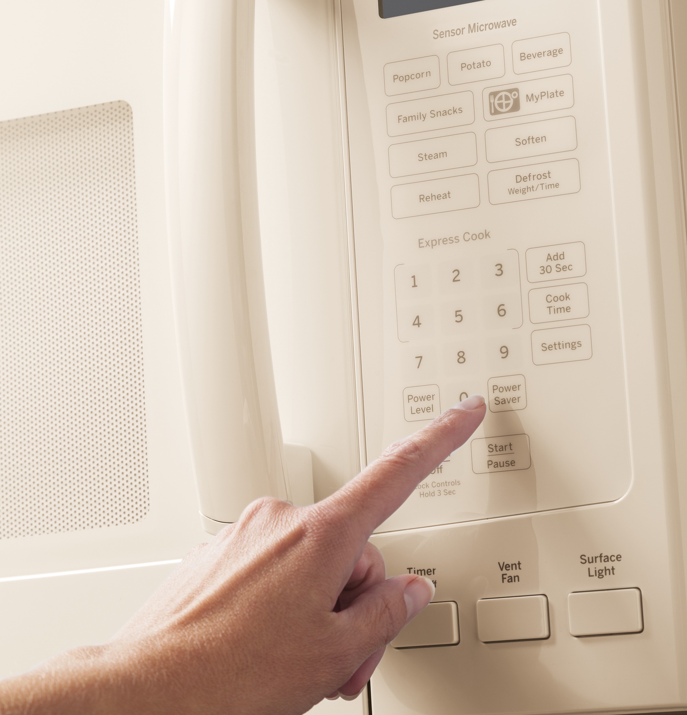 Series 1.9 Cu. Ft. Over-the-Range Sensor Microwave Oven with Recirculating Venting JNM7196DFCC