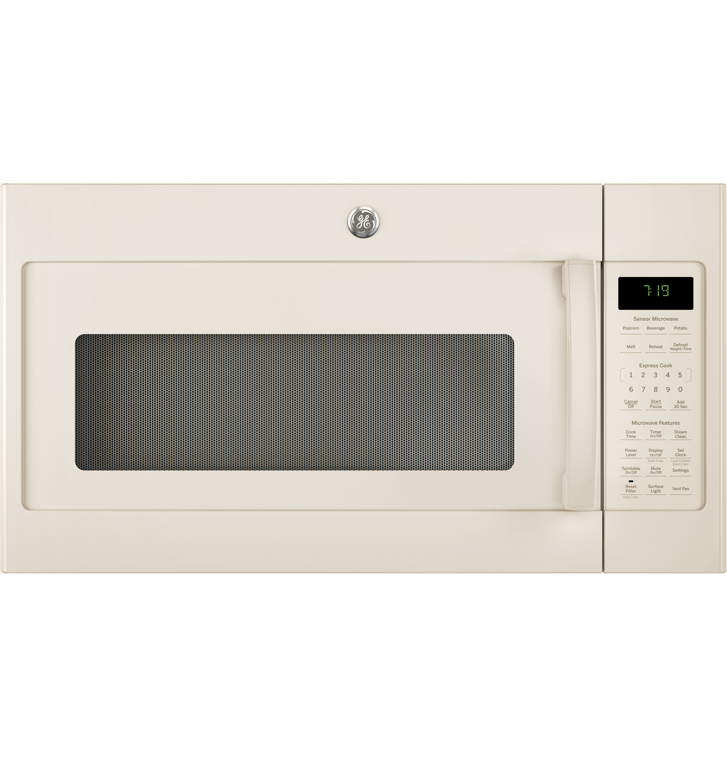 1.9 Cu. Ft. Over-the-Range Sensor Microwave Oven with Recirculating Venting JNM7196DKCC